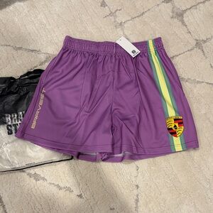Bravest Studios Purple Ferrari Shorts